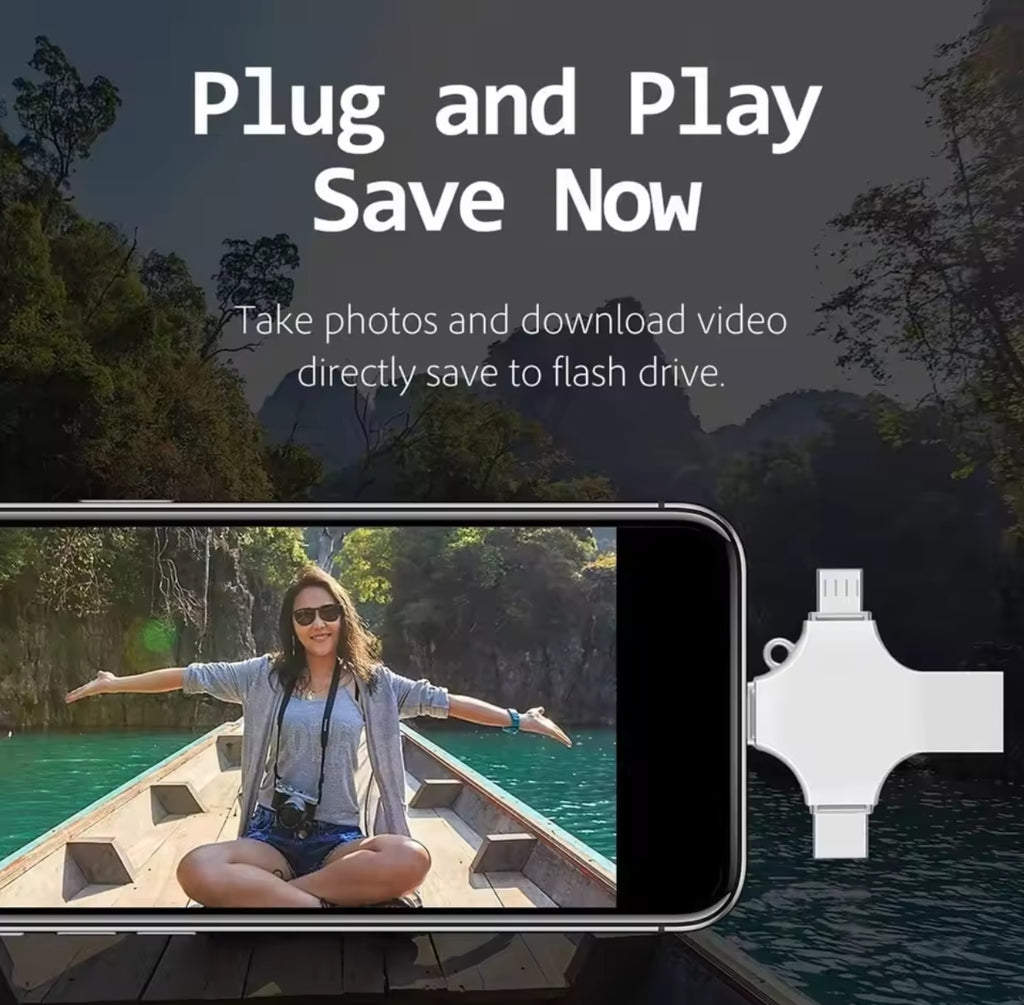 💥🛑Promo🛑💥 Flash Disk 4 in 1 .