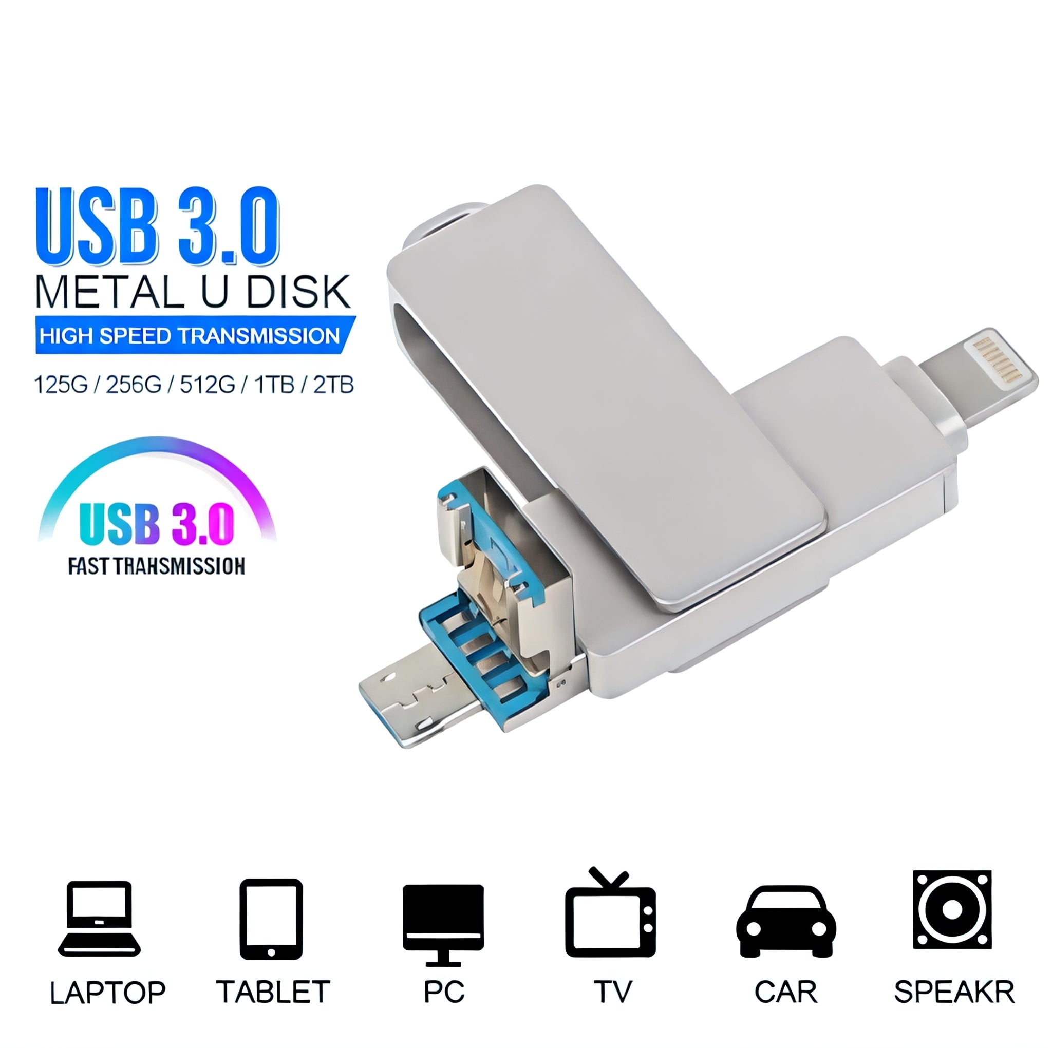 💥🛑Promo🛑💥 Flash Disk 4 in 1