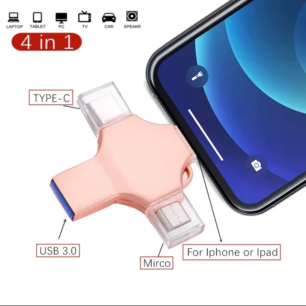 💥🛑Promo🛑💥 Flash Disk 4 in 1 .